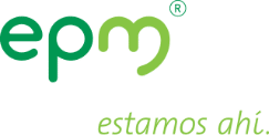 Logo de EPM, cliente de SmartBP